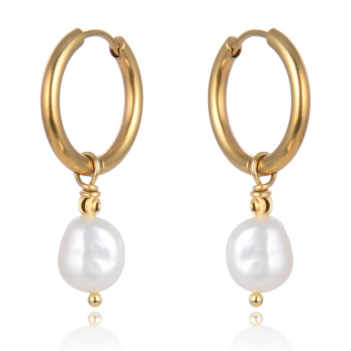 Fancy Hoop helmikorvakorut