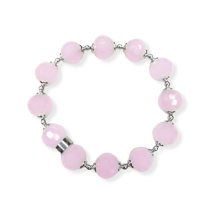 Sugar Baby ruusukvartsirannekoru