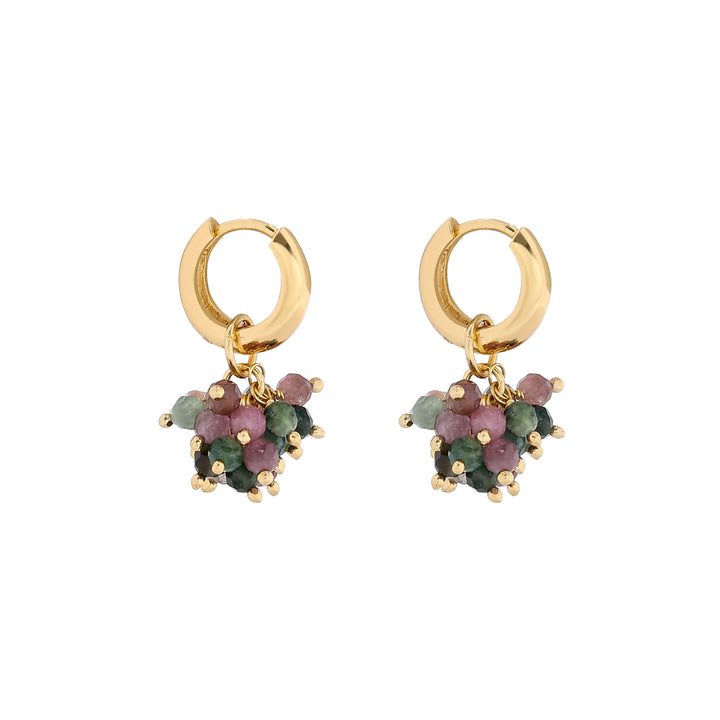 Myrtille korvarenkaat jalokivillä