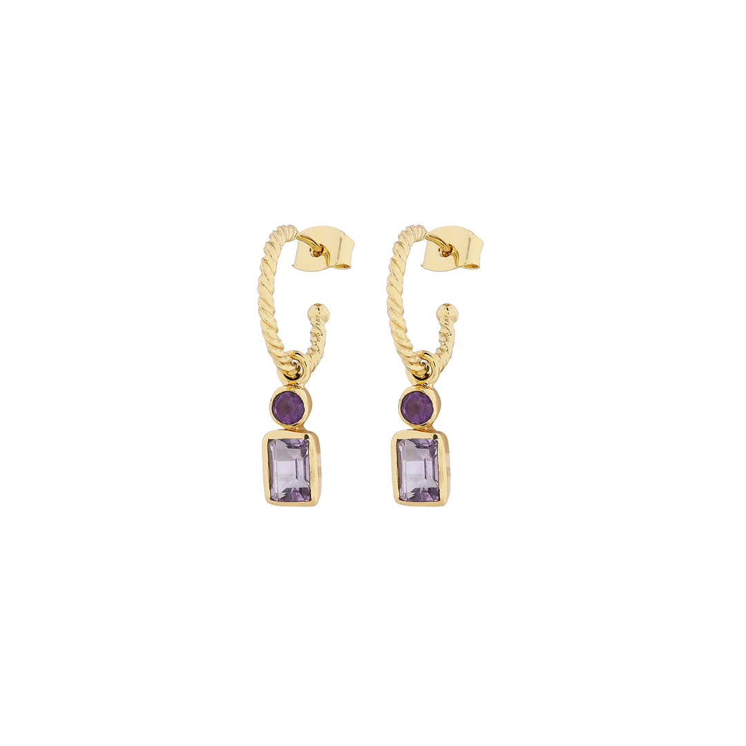 Amethyst korvakorut
