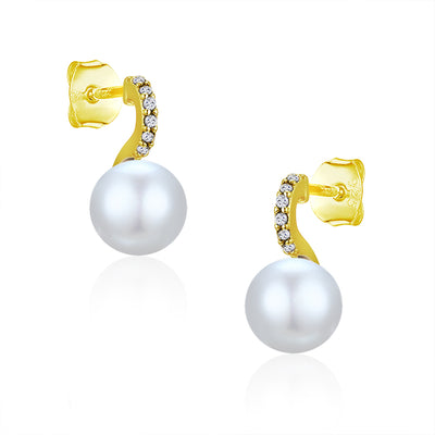 Nila Gold Earrings