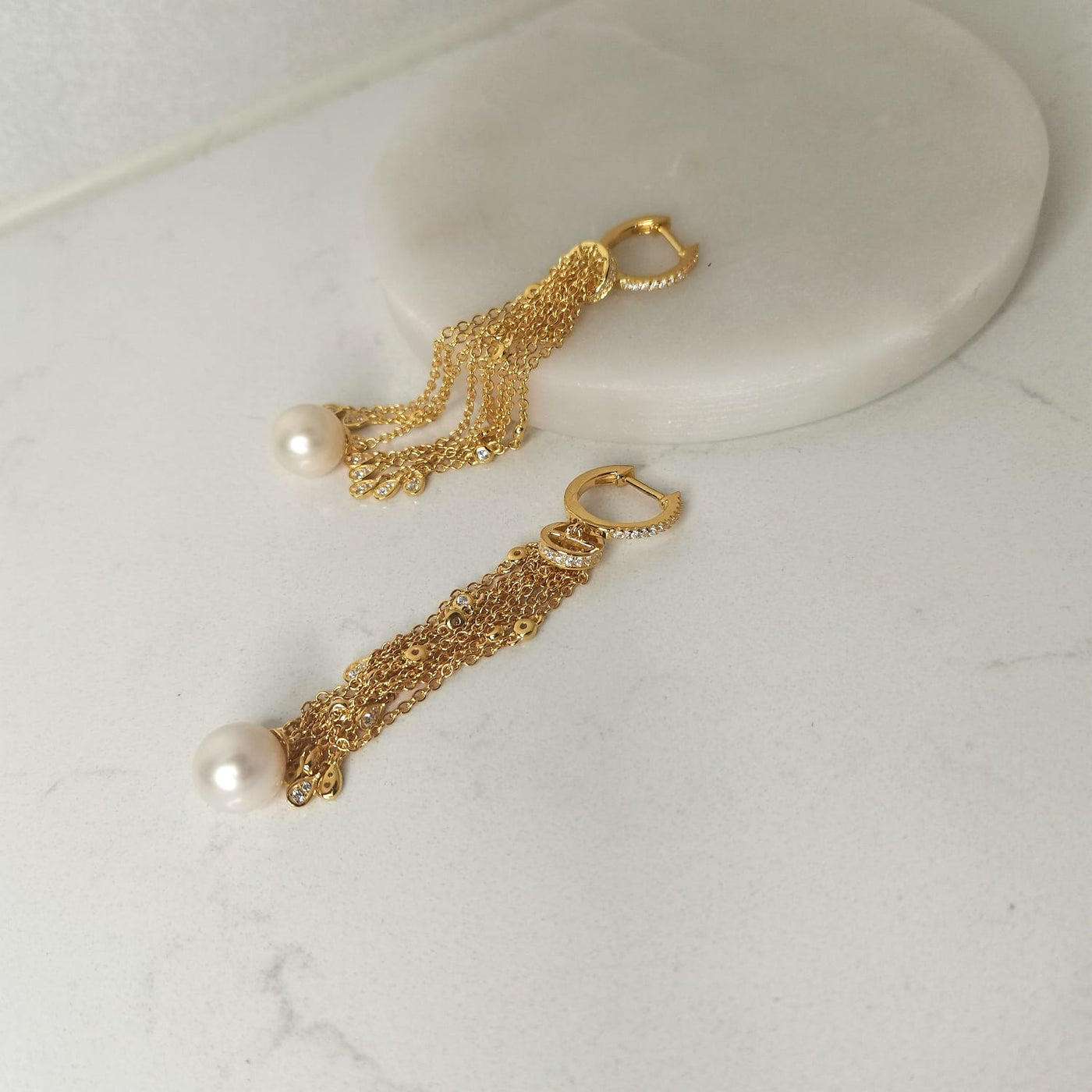 Uma Gold Earrings
